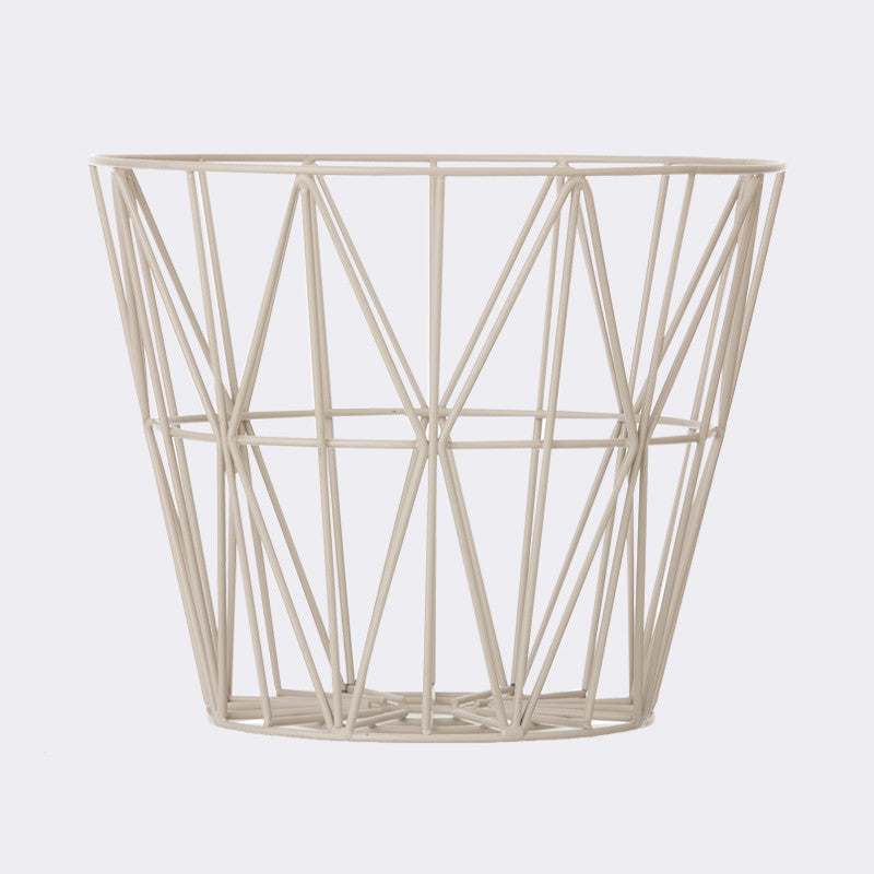Wire Basket - Large - Grey