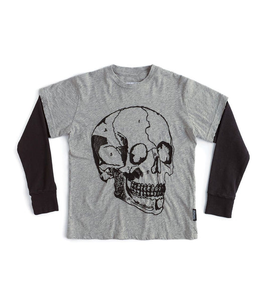 Embroidered MD Skull T-shirt