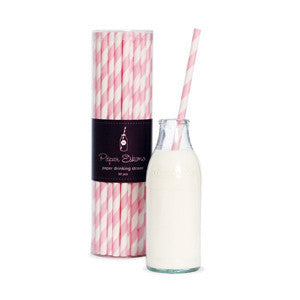 Paper Straws - Marshmallow Pink