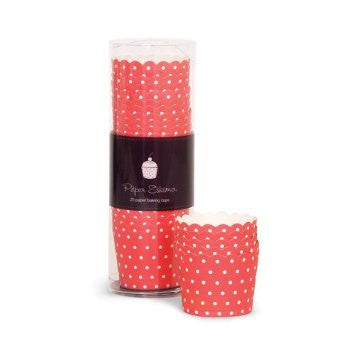 Baking Cups - Red Spots