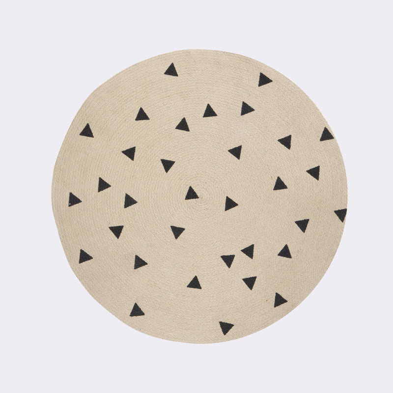 Round Carpet - Triangles