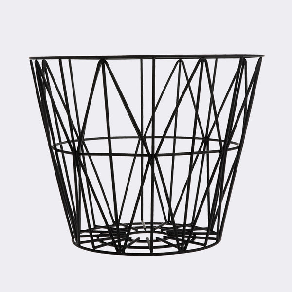 Wire Basket - Large - Black