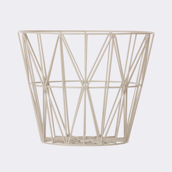 Wire Basket - Large - Grey