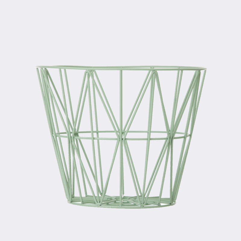 Wire Basket - Medium - Mint