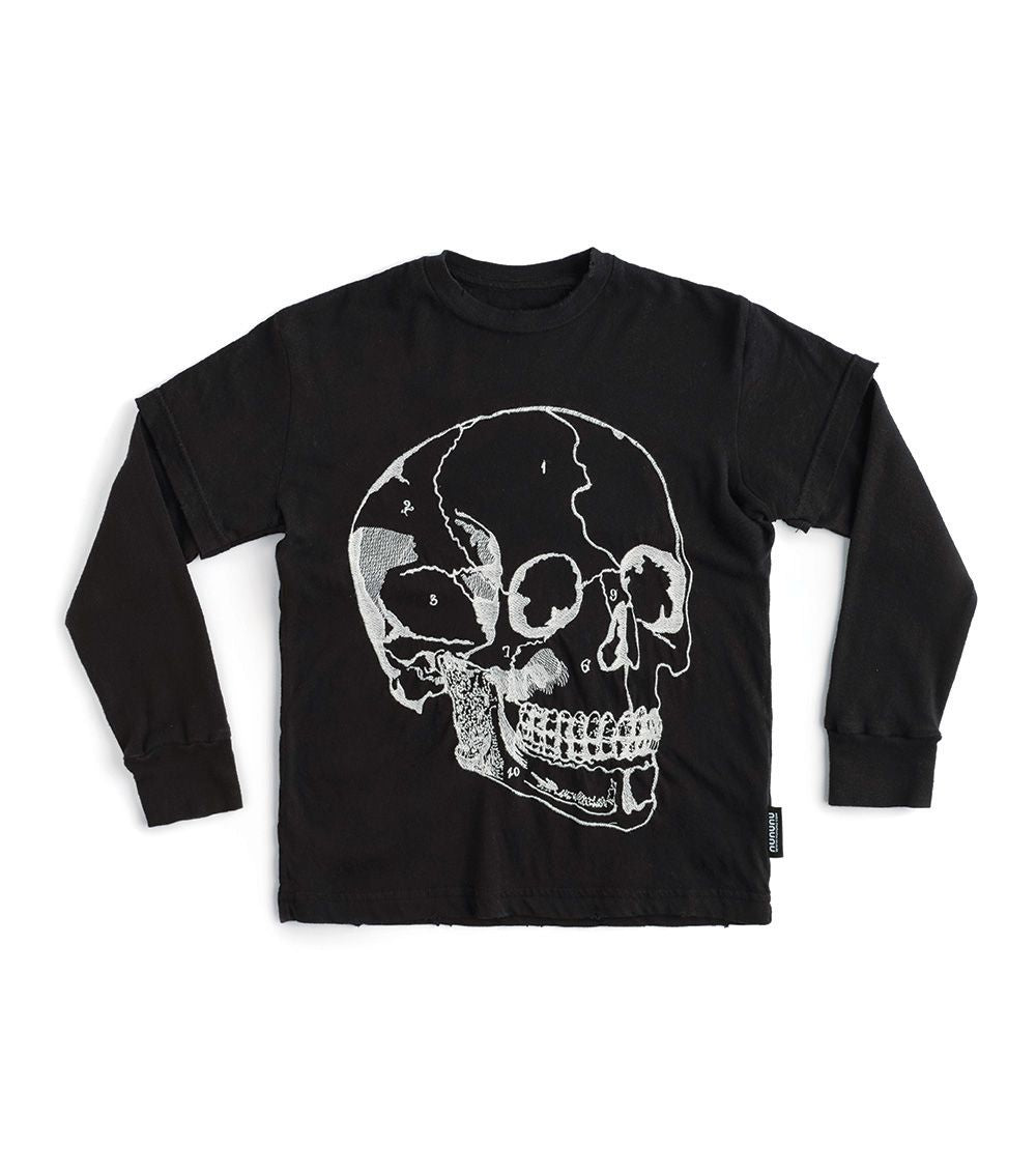 Embroidered MD Skull T-shirt